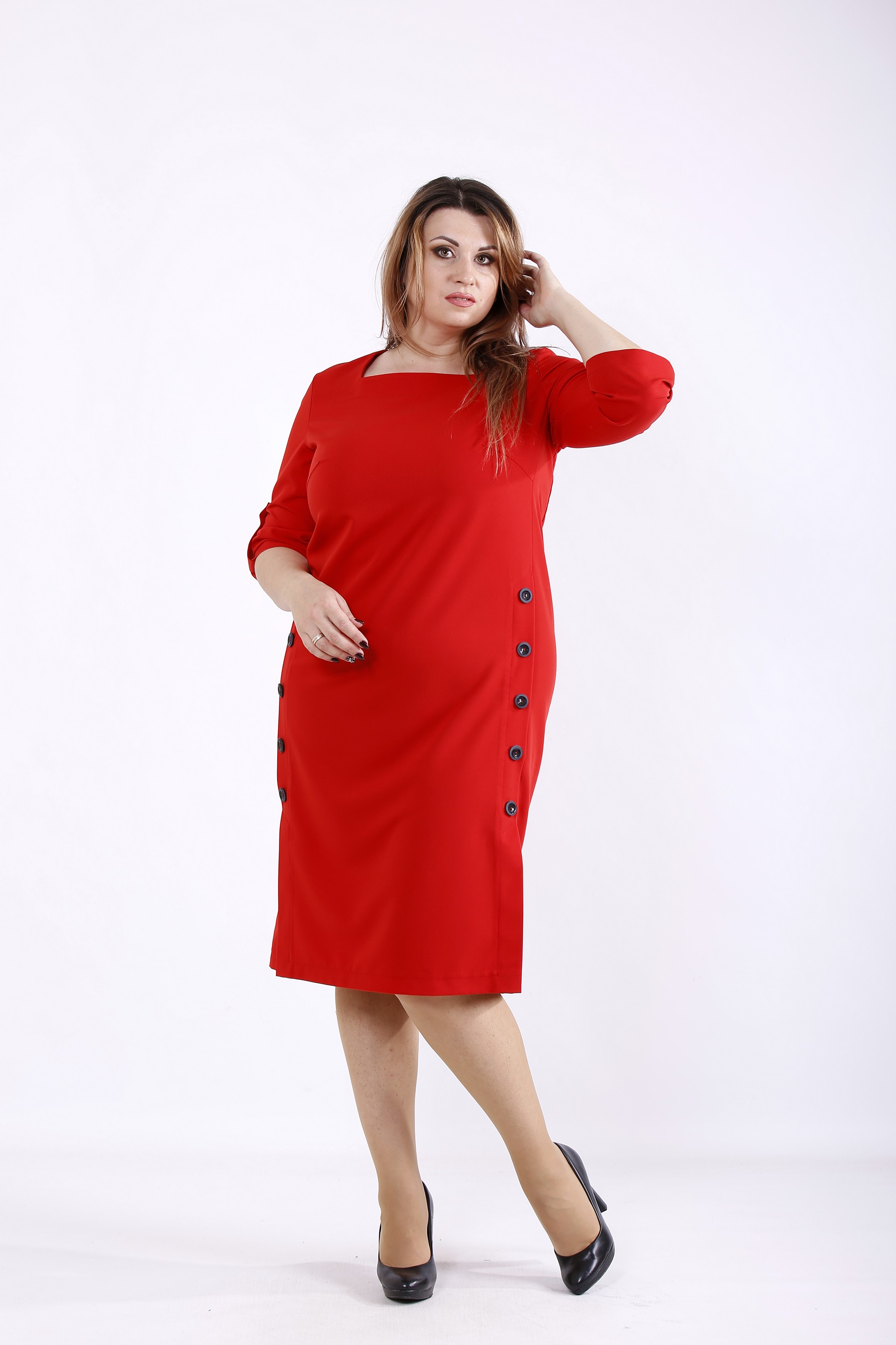

Платье GARRY-STAR 01257-2  Красный, Платье GARRY-STAR 01257-2 70 Красный