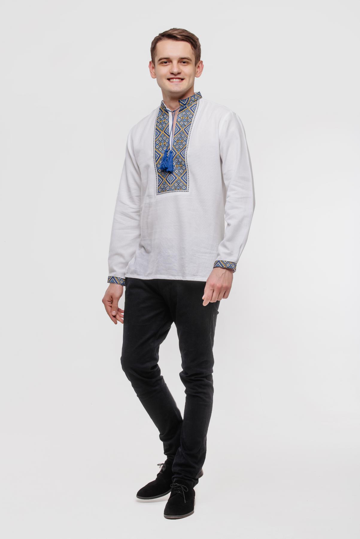 

Вишиванка "Всеволод" Сварга Білий  SV-ME0801-0421-01027, Вишиванка "Всеволод" Сварга Білий 37 SV-ME0801-0421-01027-37