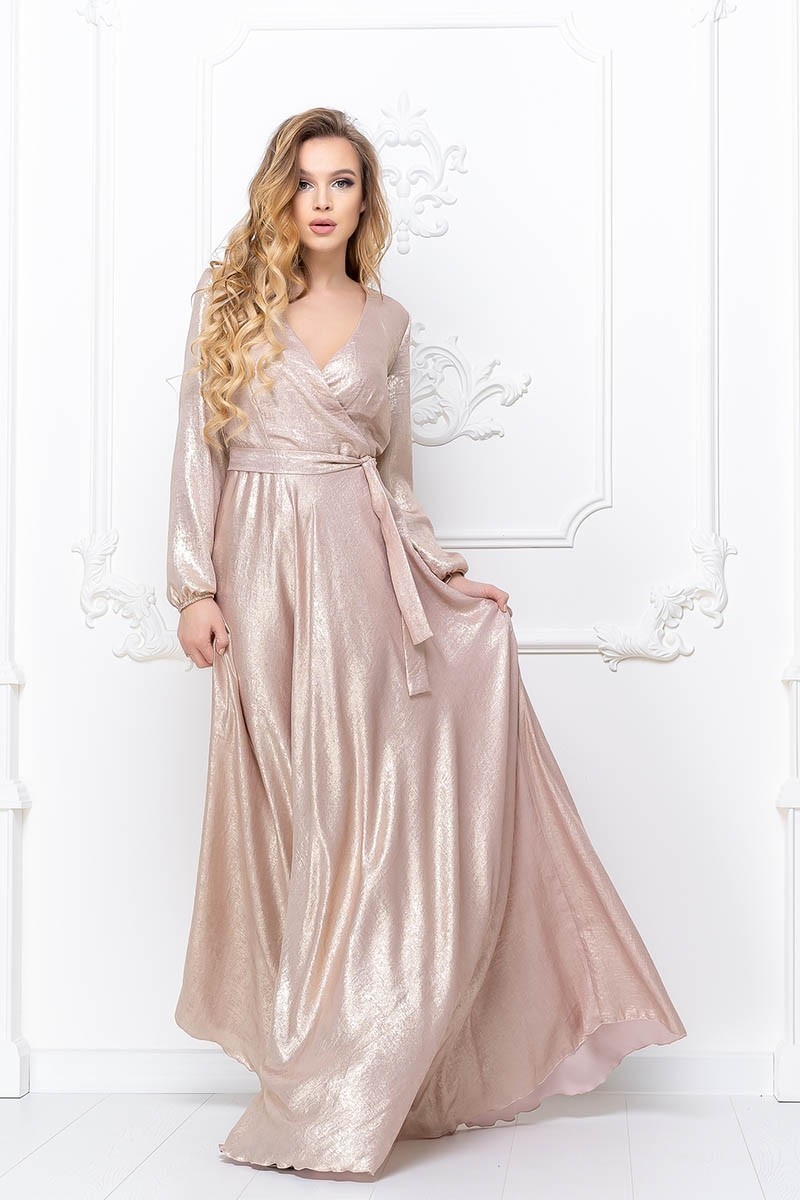

Нарядное платье на праздник Annita S золотистый 43312739
