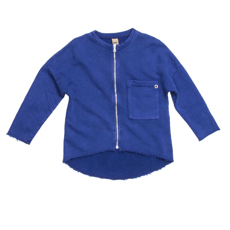 

Спортивный кардиган PLEASE kids 140 см Синий LG05040B