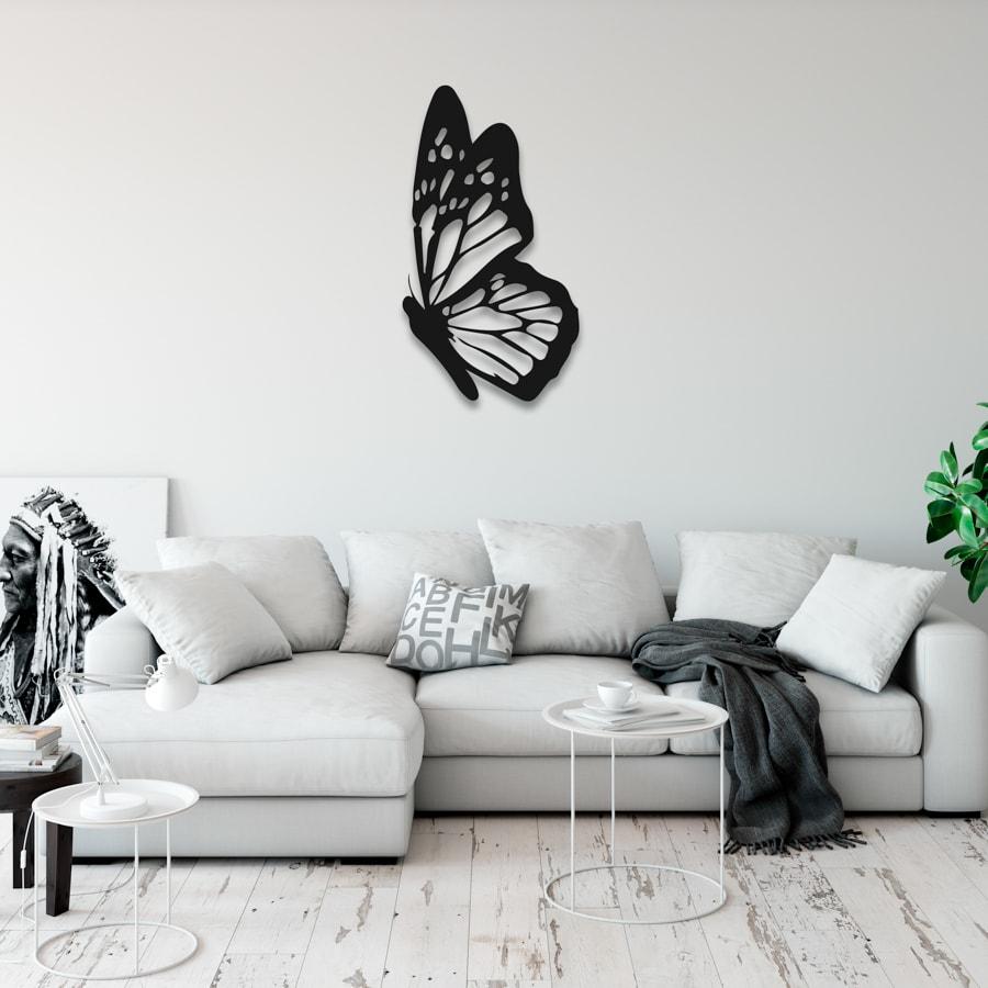 

Декор для стен. Панно из металла "Бабочка 02" 50*90 см