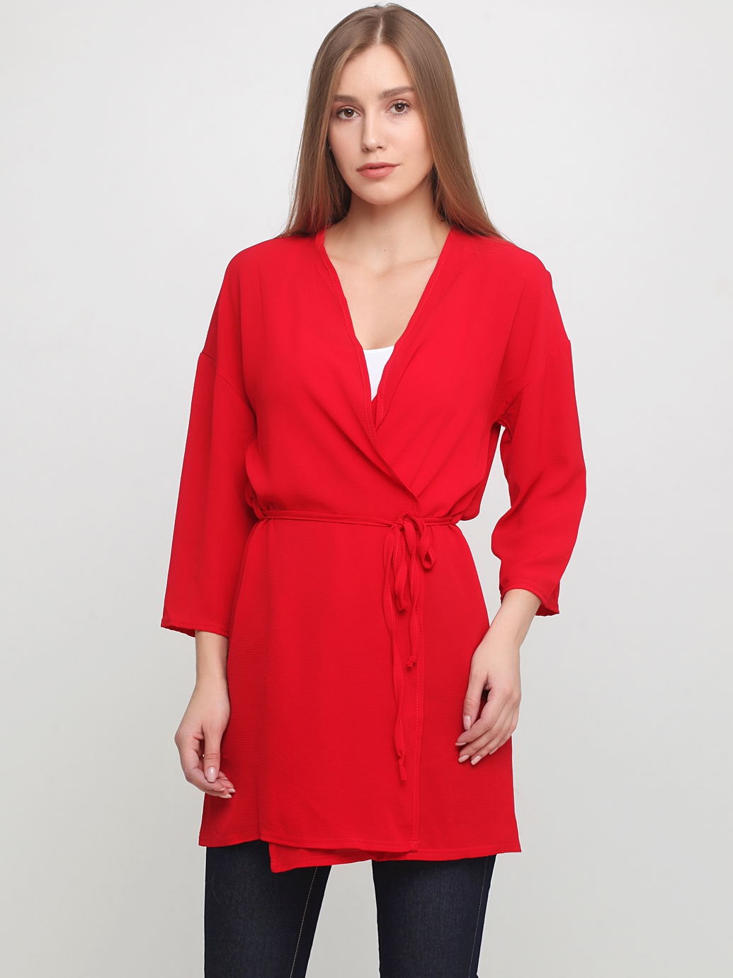 

Накидка Boohoo IV1066527 38 Темно-красная