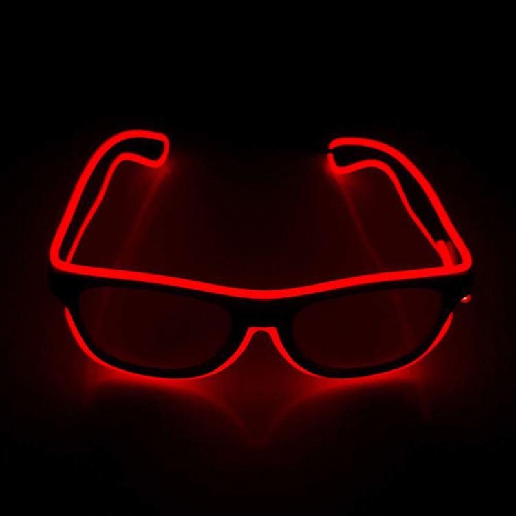 

Светящиеся неоновые очки для вечеринок red