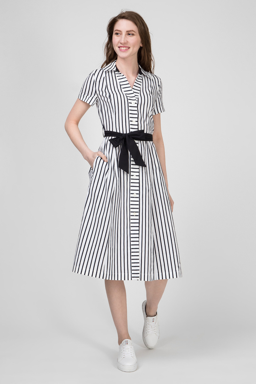 

Женское платье-рубашка в полоску MARLOW DRESS Tommy Hilfiger 32 WW0WW27807