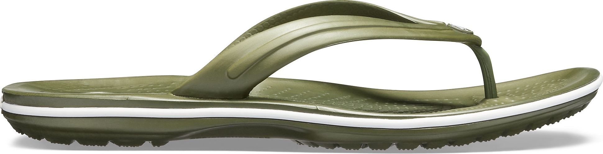 

Вьетнамки Crocs Jibbitz Crocband Flip 11033-37P-M8/W10 41-42 25.5 см Зеленые
