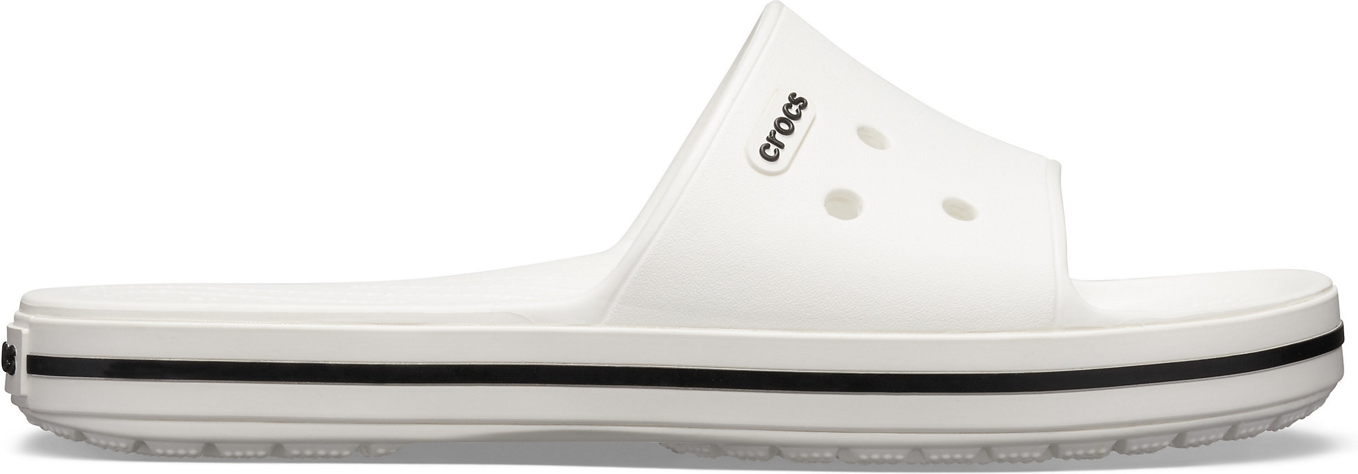 

Шлепанцы Crocs Jibbitz Crocband III Slide 205733-103-M6/W8 38-39 23.8 см Белые