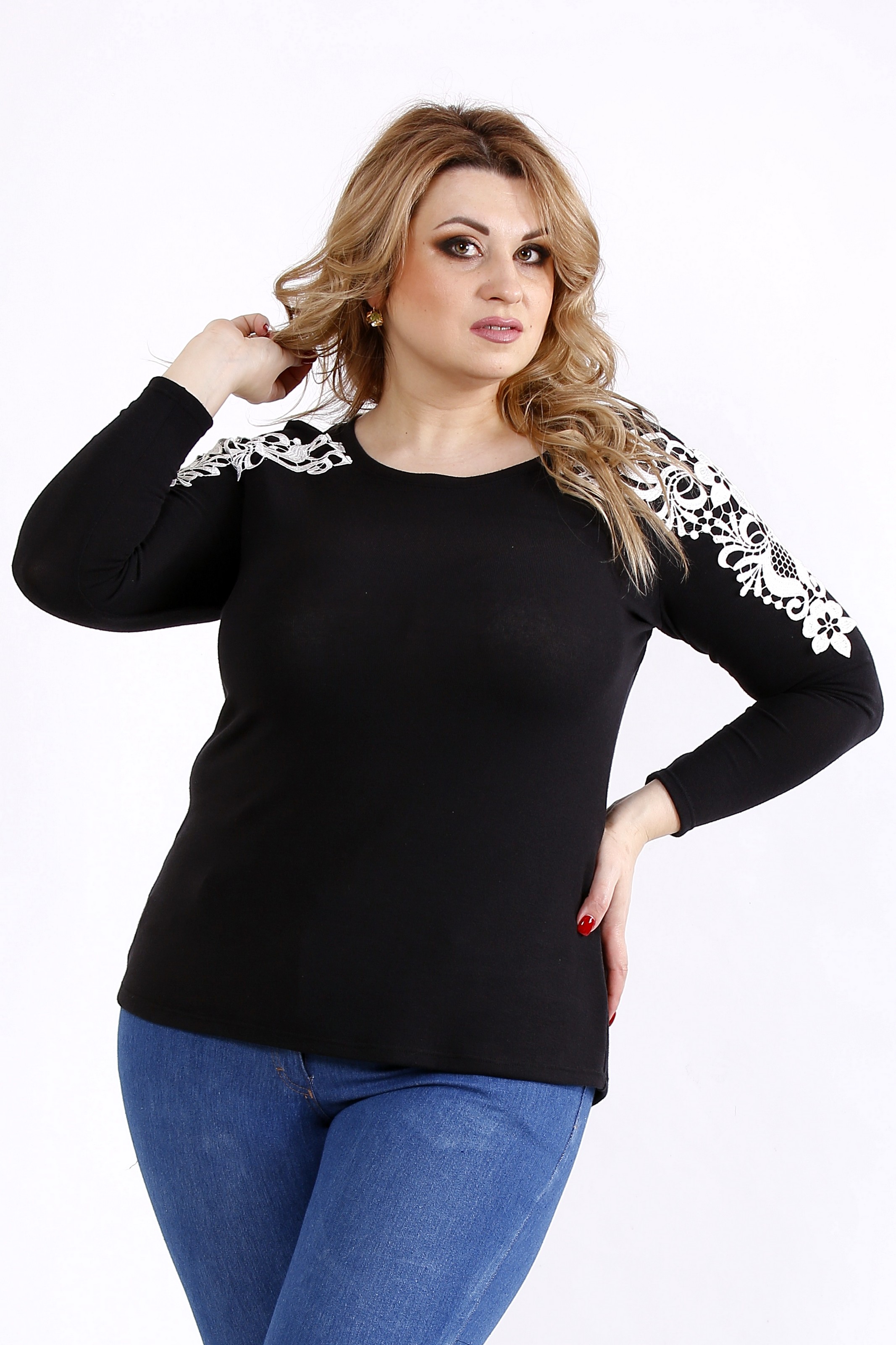 

Кофта GARRY-STAR 01105-2  Черный, Кофта GARRY-STAR 01105-2 44 Черный