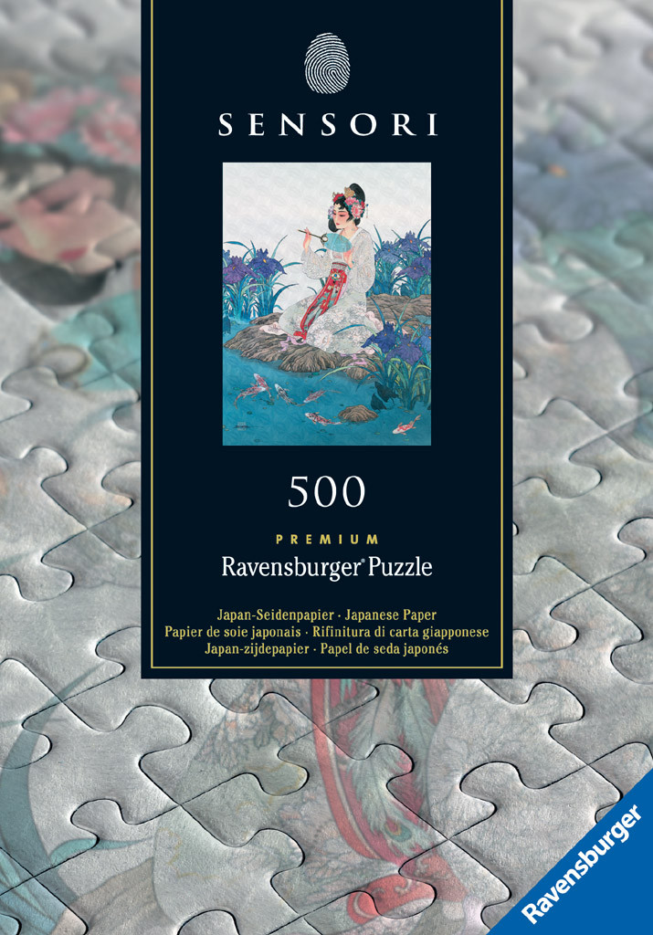 

Пазл Ravensburger SENSORI Гейша у пруда (шелковая бумага) 500 элементов