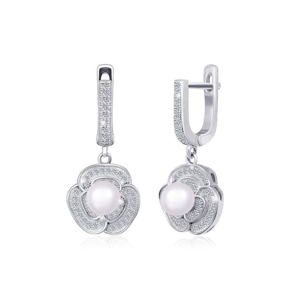

Серебряные серьги "Dauphine"