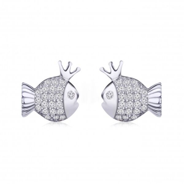 

Серебряные сережки с фианитом С2Ф/1119