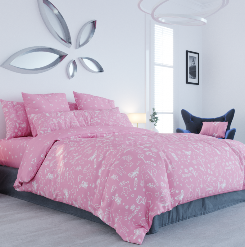 

Комплект постельного белья ТЕП 301 Unikorn Pink 150х215