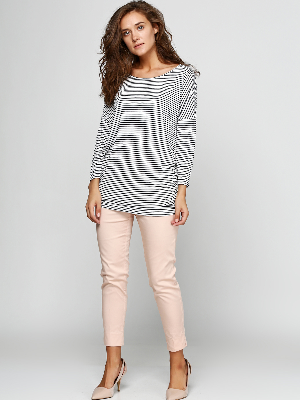 

Брюки H&M KK1627325 38 Светло-розовые