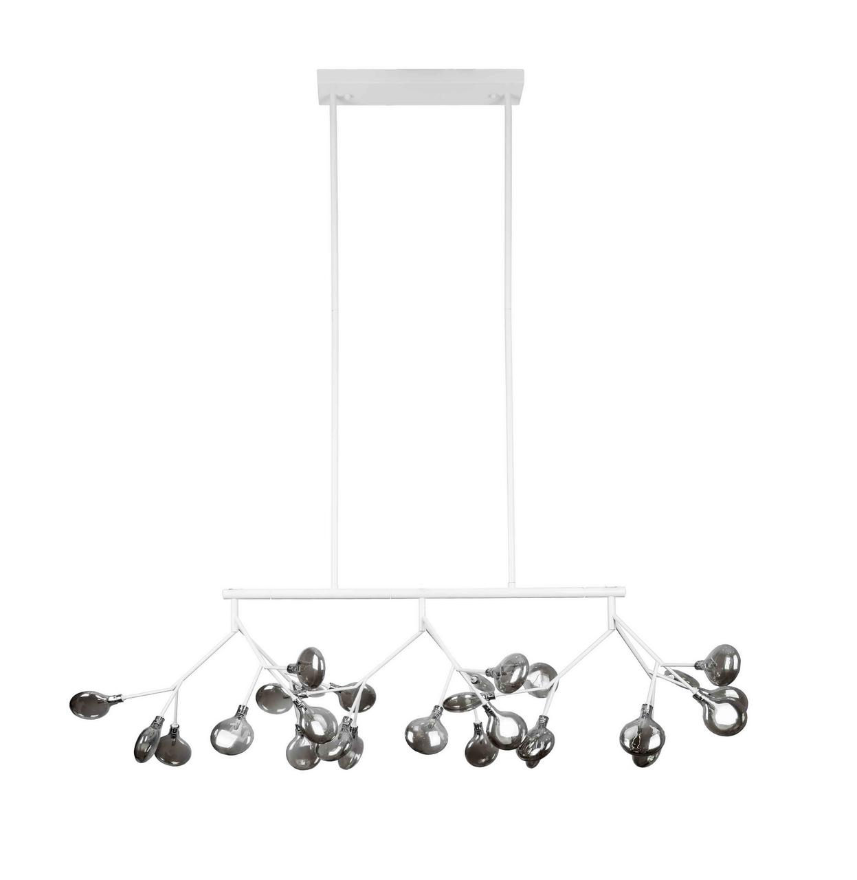 

Люстра LED PETALS Levistella 918LP264-27 WH+BK
