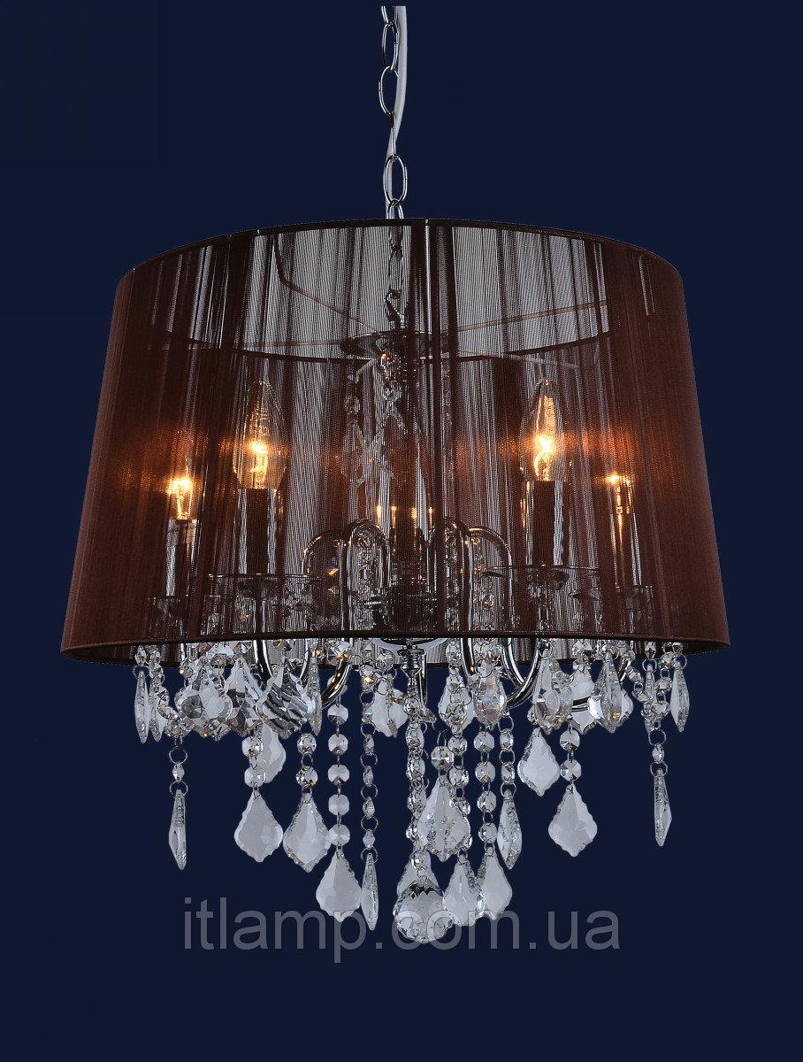 

Люстра абажурная Levistella 7205005WH-5WH BROWN