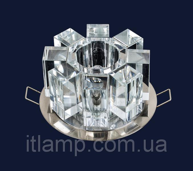 

Точечные светильники врезные с плафоном Levistella 712A3160 SN/CL