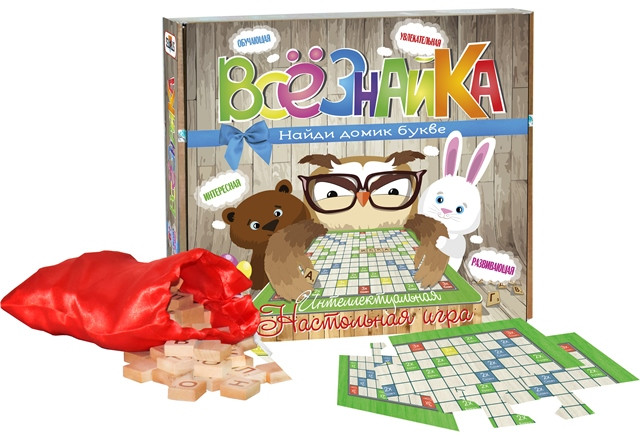 

Настольная игра Strateg Всезнайка 801