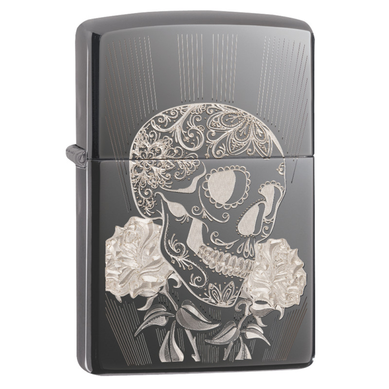 

Зажигалка Zippo Fancy Skull 29883