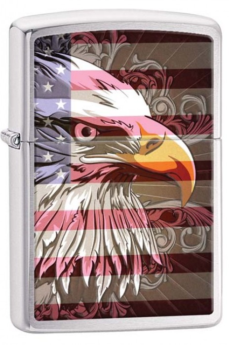 

Зажигалка Zippo Eagle Flag 28652
