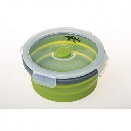 

Контейнер складной с крышкой-защелкой Tramp TRC-087 550ml Оливковый