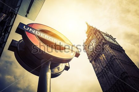 

Фотообои Сhameleons Биг-Бен, знак (272108852)