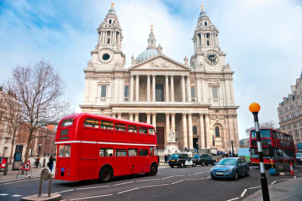 

Фотообои Сhameleons Городской автобус, Лондон (5658)