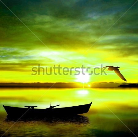 

Фотообои Сhameleons Море, лодка, чай (393398692)