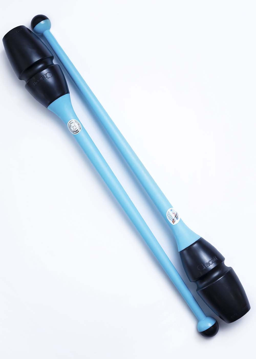 

Булавы для гимнастики CHACOTT CC65203 пластик+резина 41cm Black - Peppermint Green (CC65203)