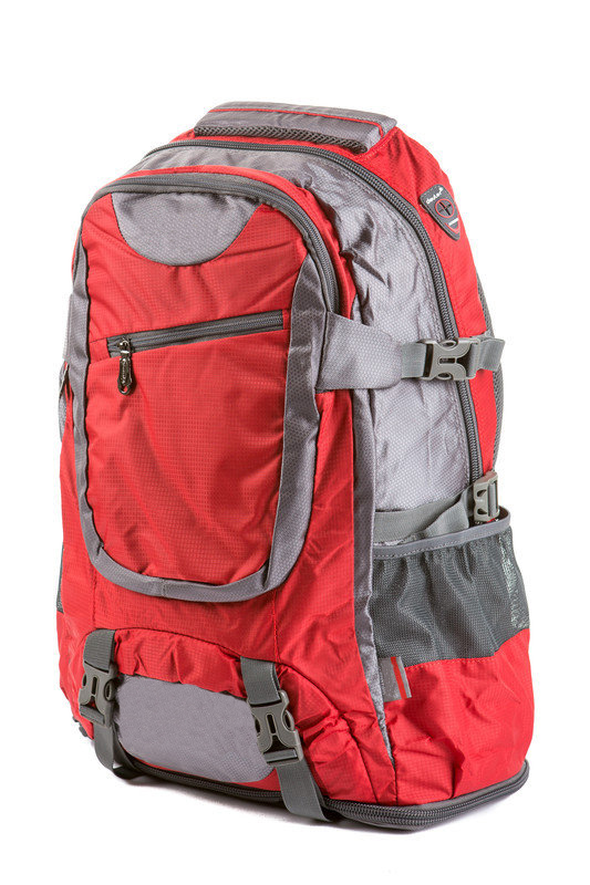 

Рюкзак туристический World Sport V=56л red-grey D516-B