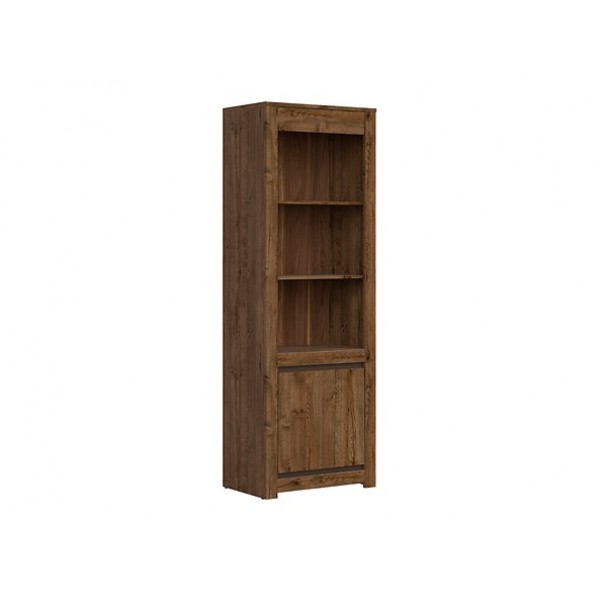 

Пенал открытый REG1D в гостиную из ДСП + МДФ Kada BRW (Black Red White) Польша