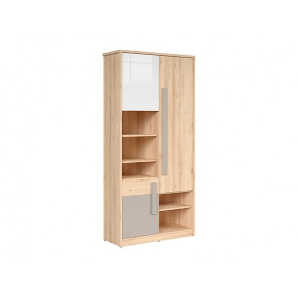 

Шкаф для книг в детскую REG3D из ДСП Namek BRW (Black Red White) Польша