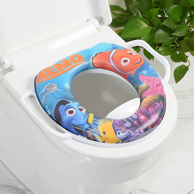 

Накладка с подлокотниками на унитаз Disney Nemo с 1,5 года голубая