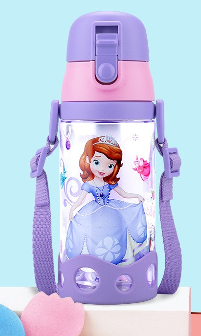 

Бутылка для воды детская Disney Princess Sofia фиолетовая 530 мл