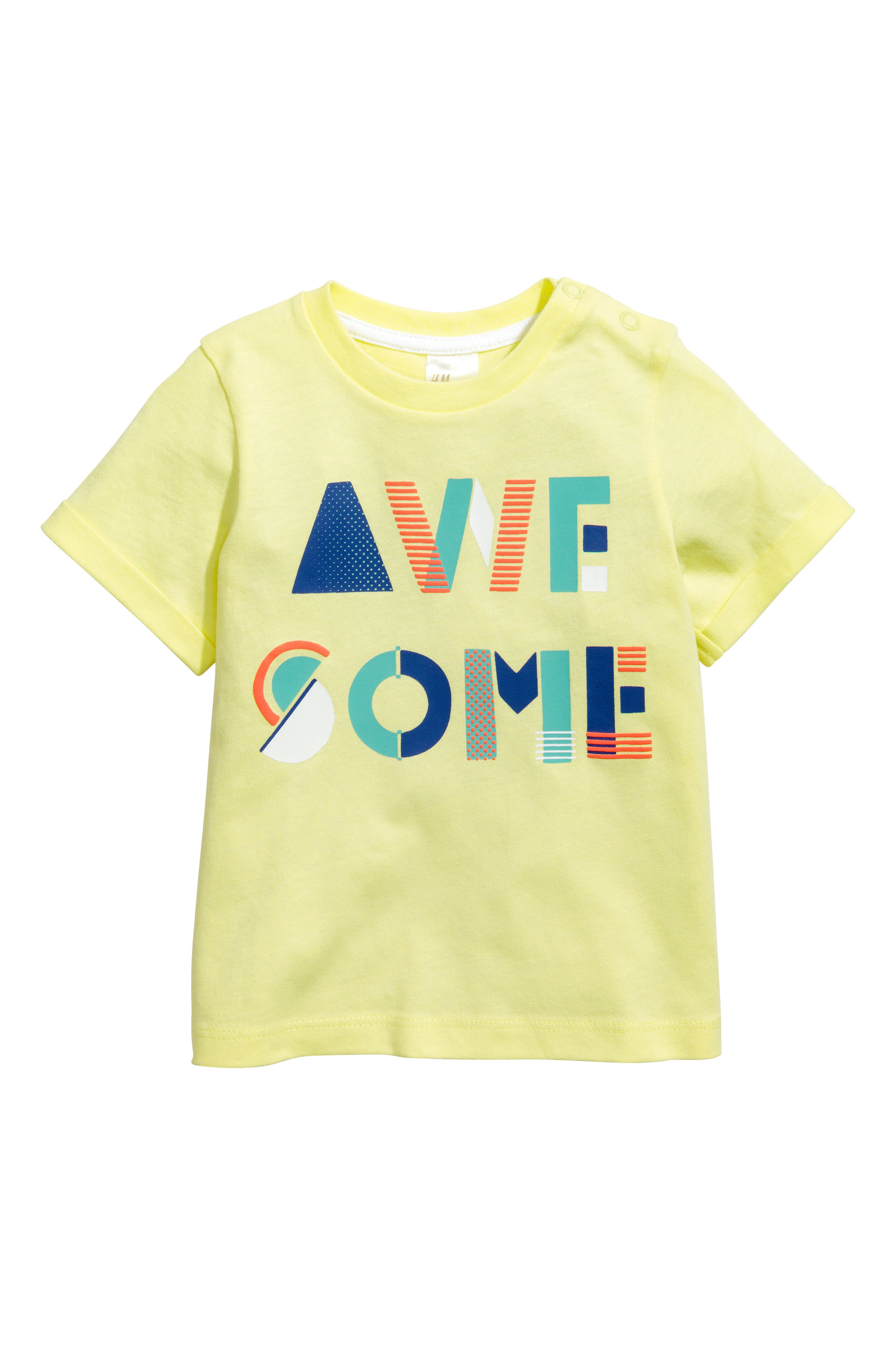 

Футболка H&M 68см желтый 74688265