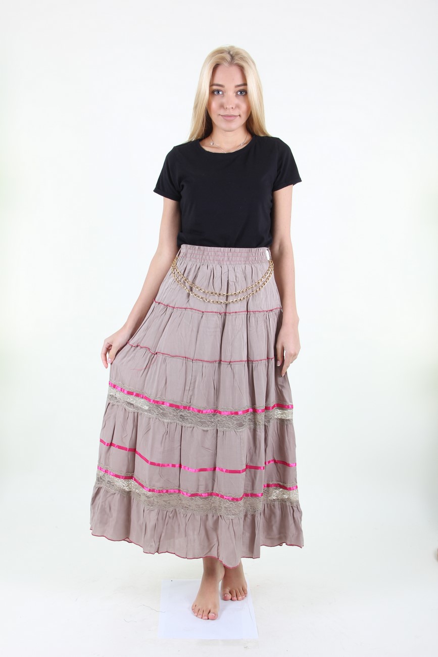 

Юбка женская XIAOJI 13127 (Мокко /XL, Юбка женская XIAOJI 13127 (Мокко L/XL)