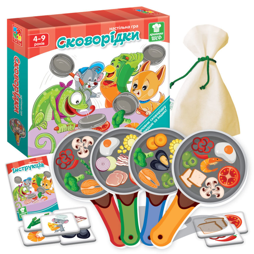 

Vladi Toys Сковородки игра на скорость (укр) (17-6445928)