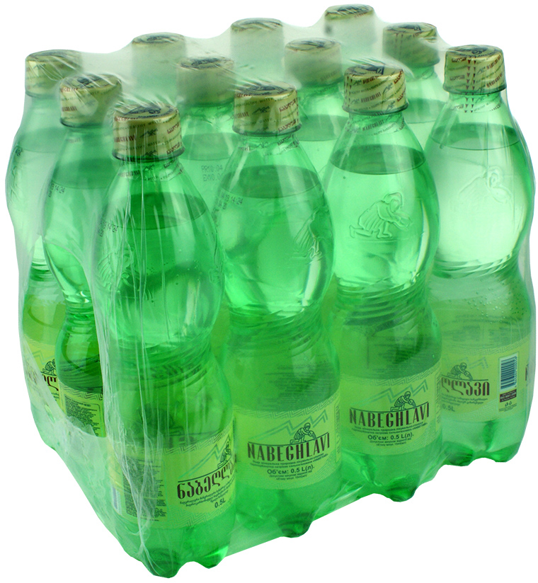 Акція на Упаковка минеральной газированной воды Набеглави 0.5 л х 12 бутылок (4865602000058) від Rozetka UA