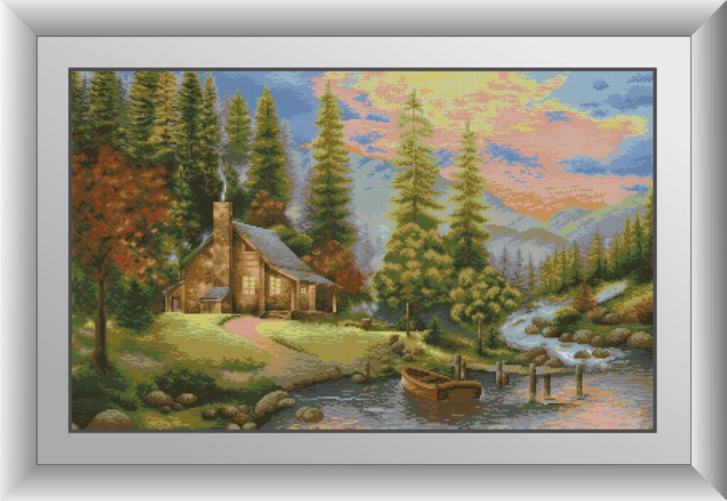 

Набор алмазной живописи Dream Art Горный пейзаж