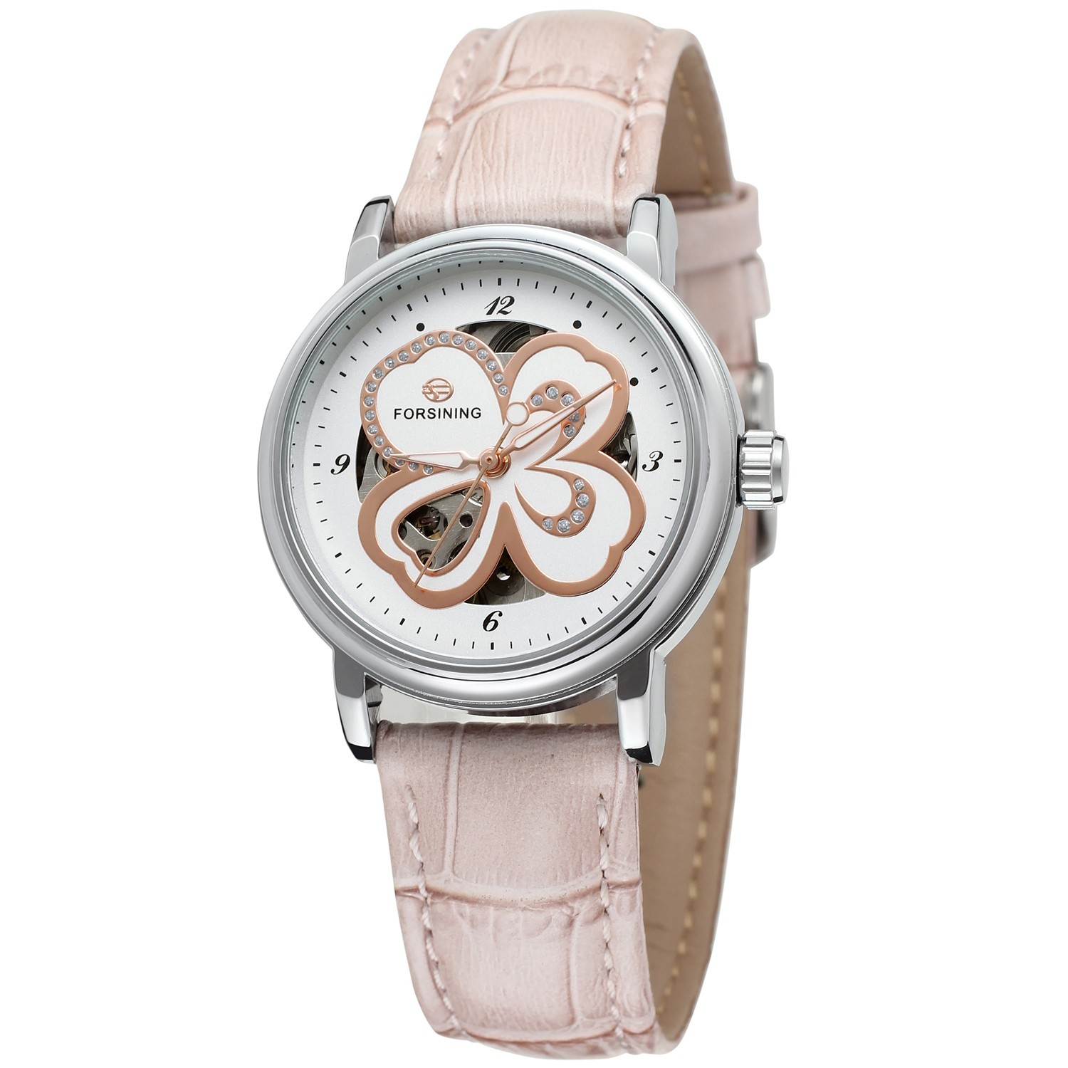 

Женские часы Forsining Flower Rose