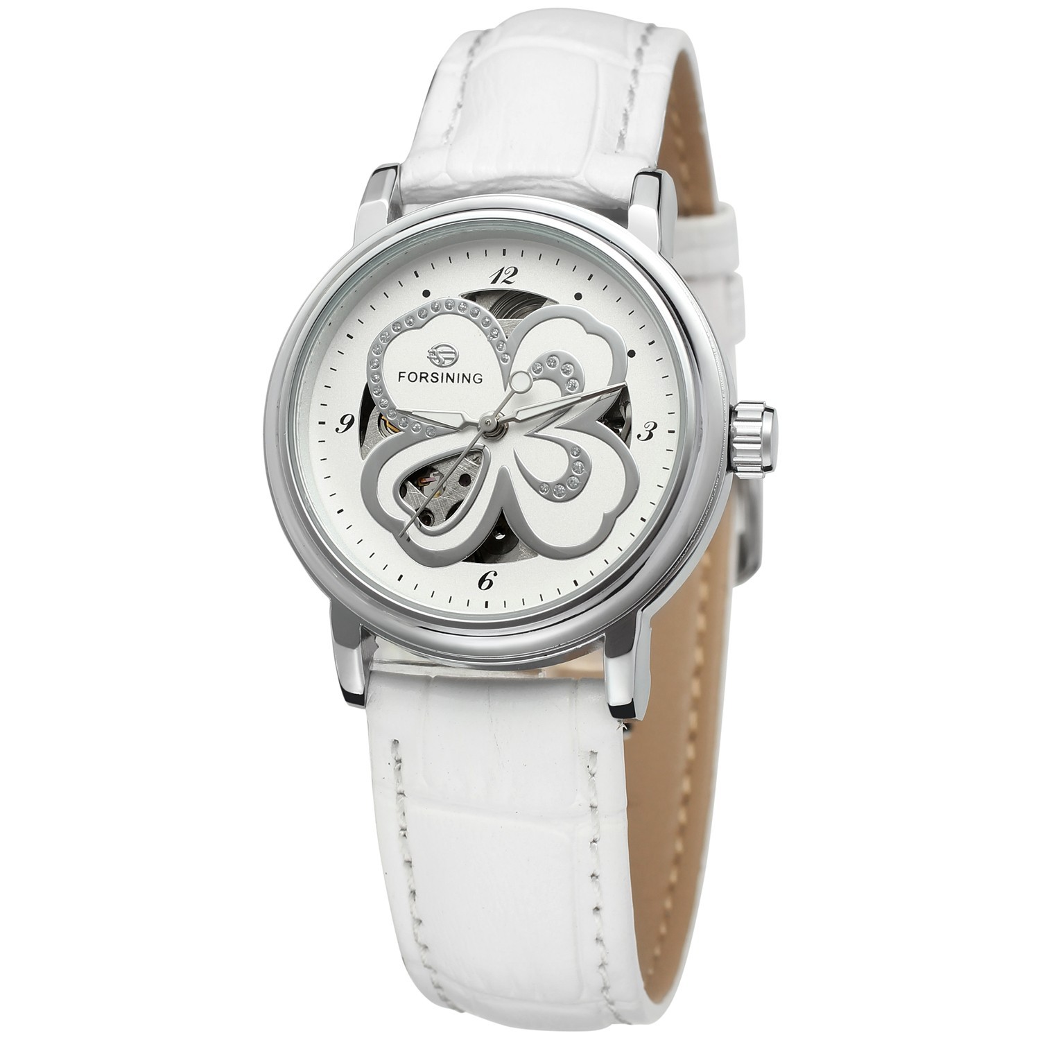 

Женские часы Forsining Flower White