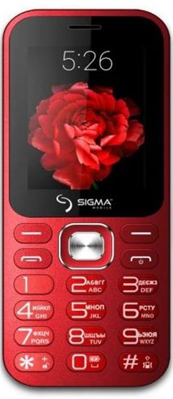 

Мобильный телефон Sigma mobile X-style 32 Boombox Dual Sim Red
