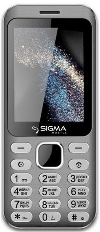 

Sigma mobile X-style 33 Steel Dual Sim Grey