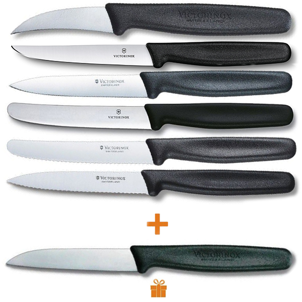 

Комплект ножей Victorinox 6 шт + 1 в подарок