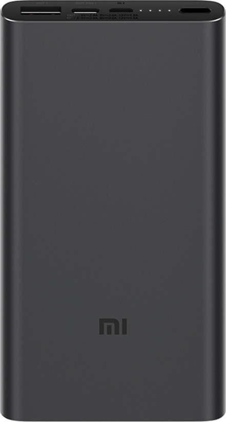 

УМБ Xiaomi Mi Power Bank 3 10000 mAh USB-C PLM12ZM Black