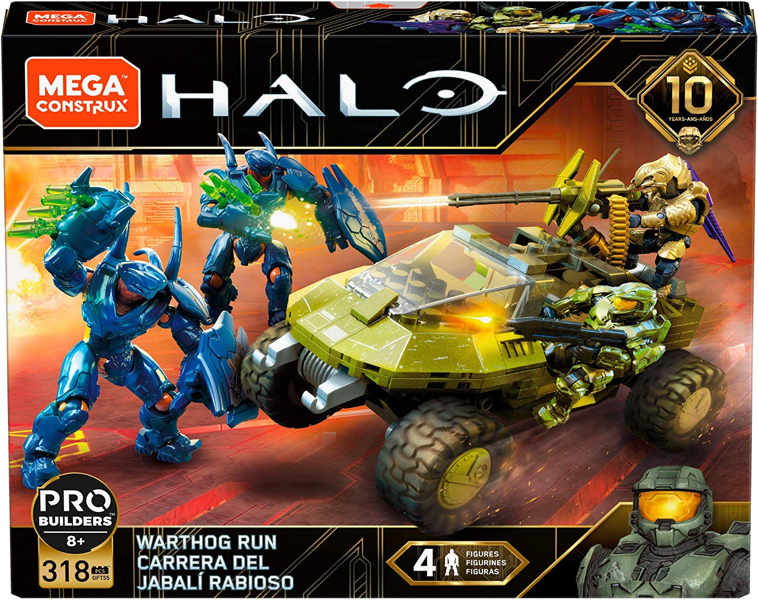 Halo mega hot sale construx warthog run