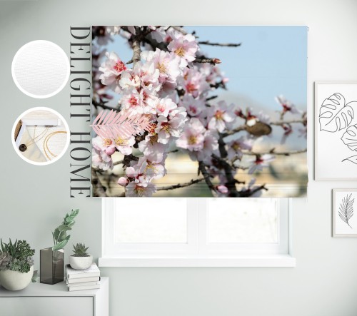 

Римская штора с фотопечатью 03-121 система Light I&H Джуси велюр 230*170 см