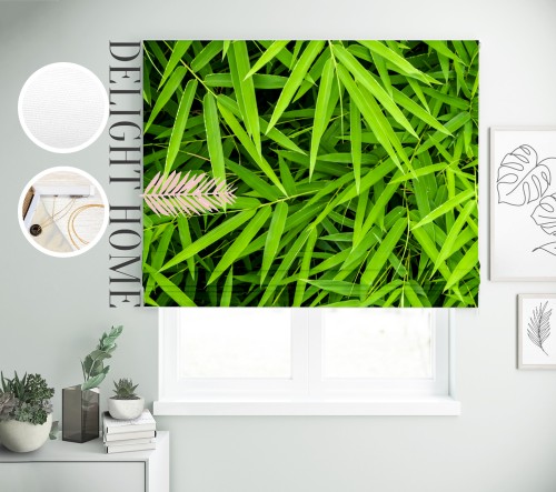 

Римская штора с фотопечатью 05-189 система Light I&H Джуси велюр 40*170 см