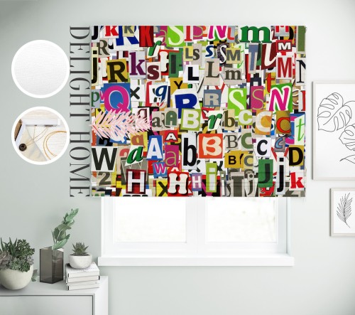 

Римская штора с фотопечатью 00-082 система Light I&H Джуси велюр 230*170 см