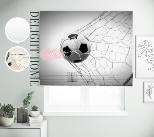 

Римская штора с фотопечатью 10-042 система Light I&H Джуси велюр 50*170 см