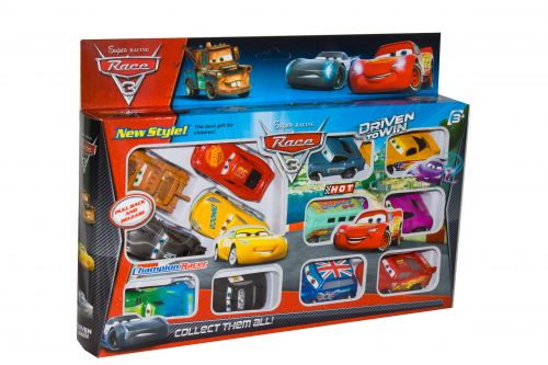 

Набор игрушечных машинок 12 шт WL Toys «Тачки» (757-8)