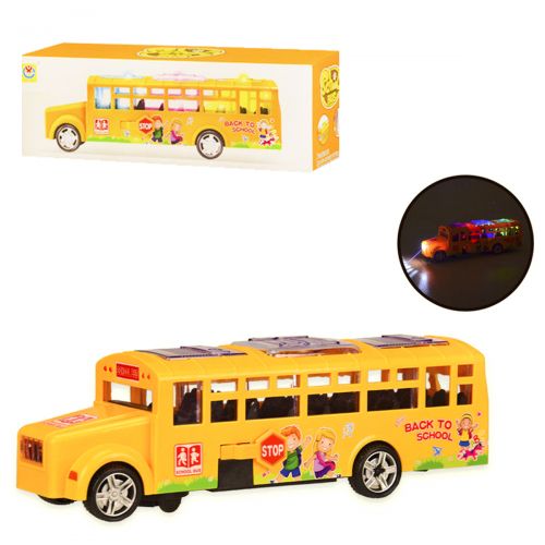 

Игрушечный школьный автобус WL Toys желтый (2268-6)